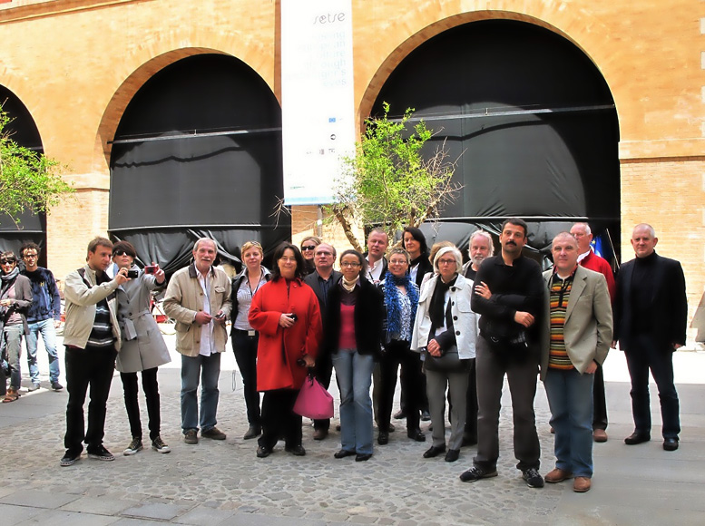 György Gáti with the SETSE-team György Gáti and the SETSE-team Reggio Emilia - Laurie Short - Kimmo Lehtonen - Elio Grazioli - Laura Gasparini
